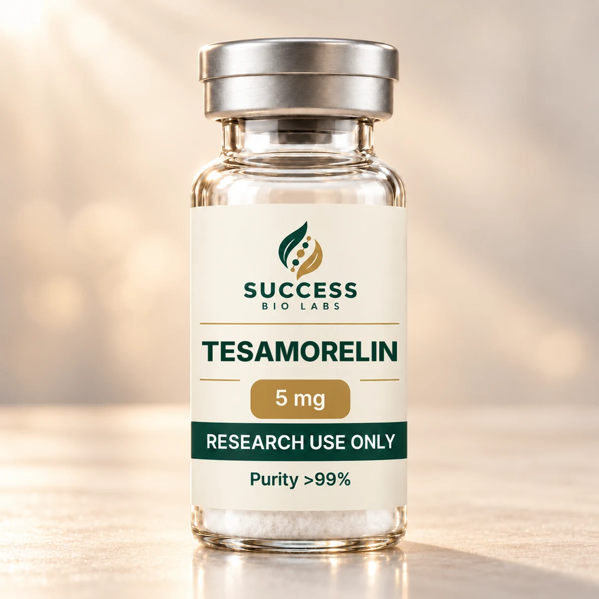 Success Bio Labs TESAMORELIN 5 mg research vial